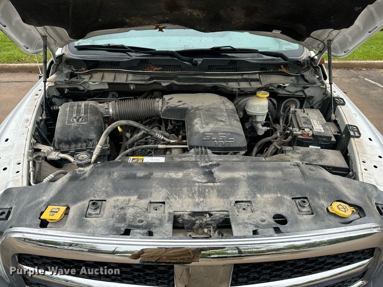 image for item EN4536 2017 Dodge Ram 1500 Quad Cab pickup truck