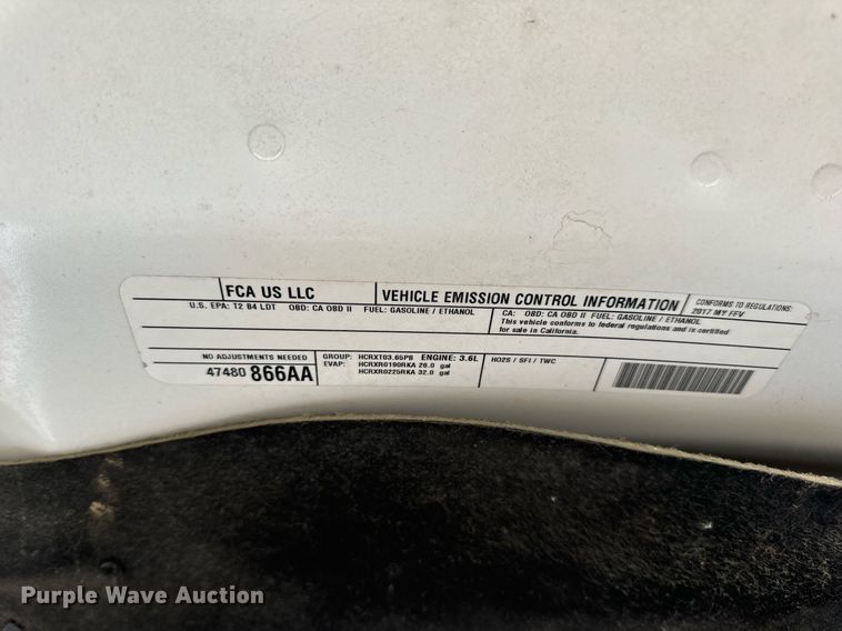 image for item EN4536 2017 Dodge Ram 1500 Quad Cab pickup truck