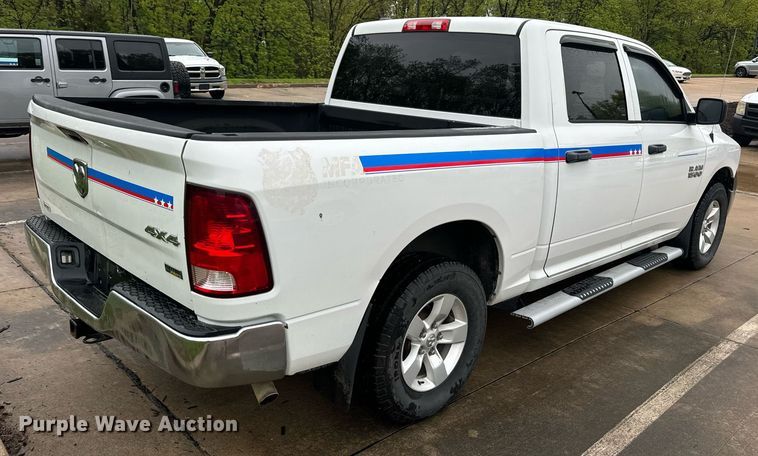 image for item EN4537 2015 Dodge Ram 1500 Crew Cab pickup truck