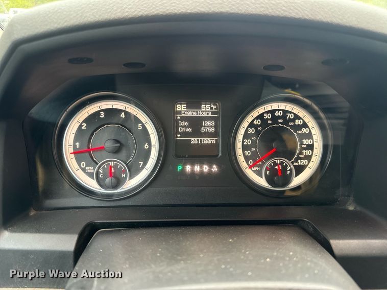 image for item EN4537 2015 Dodge Ram 1500 Crew Cab pickup truck