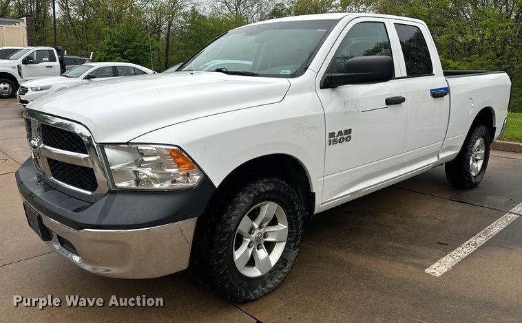 image for item EN4538 2017 Dodge Ram 1500 Quad Cab pickup truck