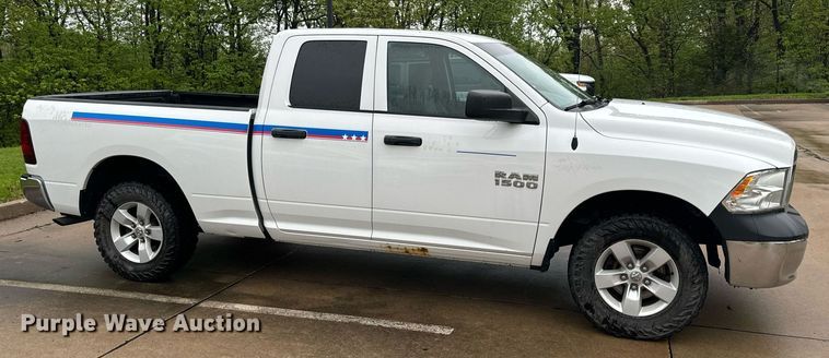 image for item EN4538 2017 Dodge Ram 1500 Quad Cab pickup truck