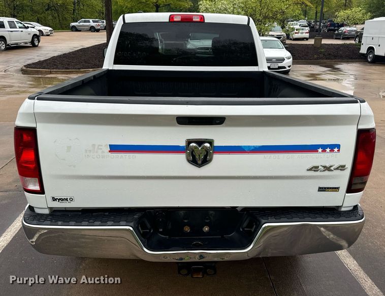 image for item EN4538 2017 Dodge Ram 1500 Quad Cab pickup truck