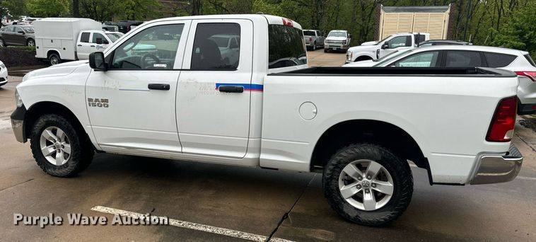 image for item EN4538 2017 Dodge Ram 1500 Quad Cab pickup truck