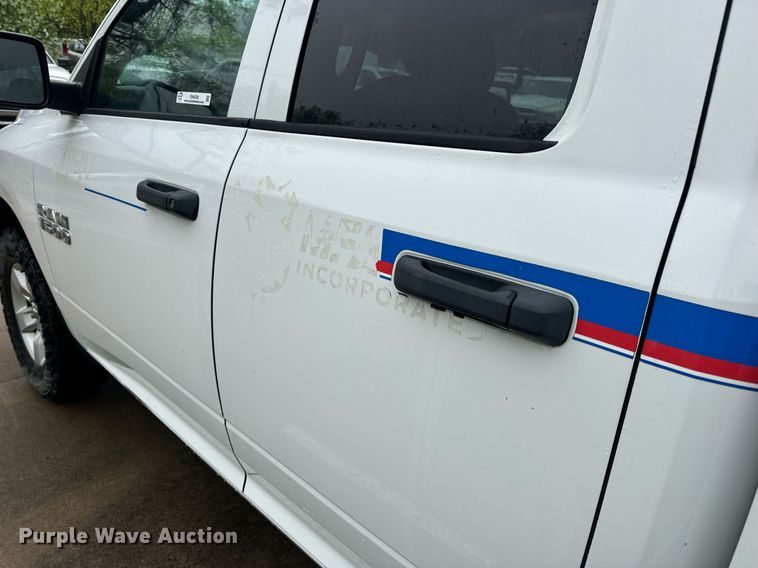 image for item EN4538 2017 Dodge Ram 1500 Quad Cab pickup truck