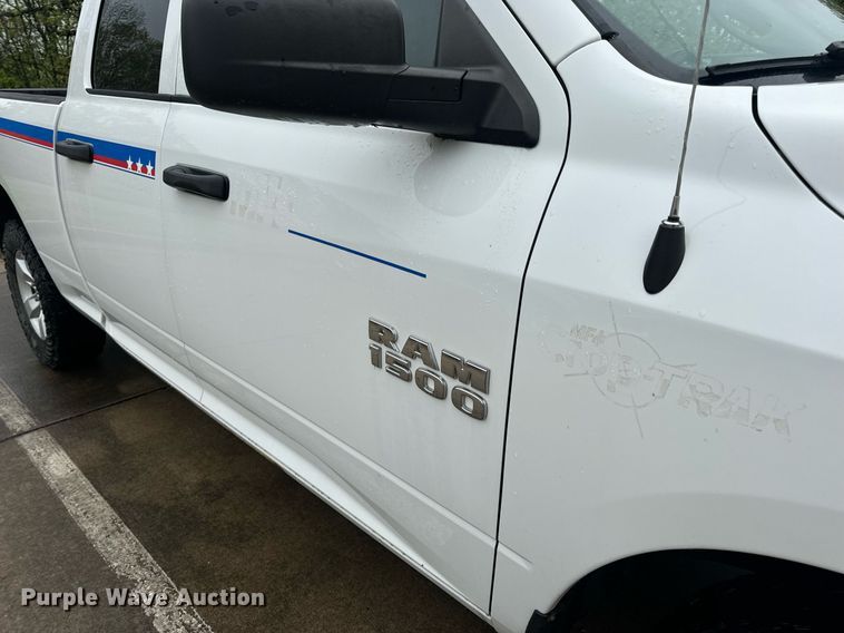 image for item EN4538 2017 Dodge Ram 1500 Quad Cab pickup truck