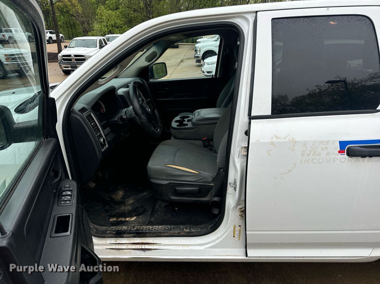 image for item EN4538 2017 Dodge Ram 1500 Quad Cab pickup truck