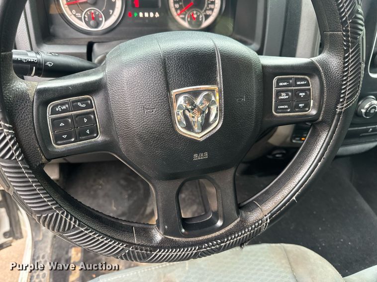 image for item EN4538 2017 Dodge Ram 1500 Quad Cab pickup truck