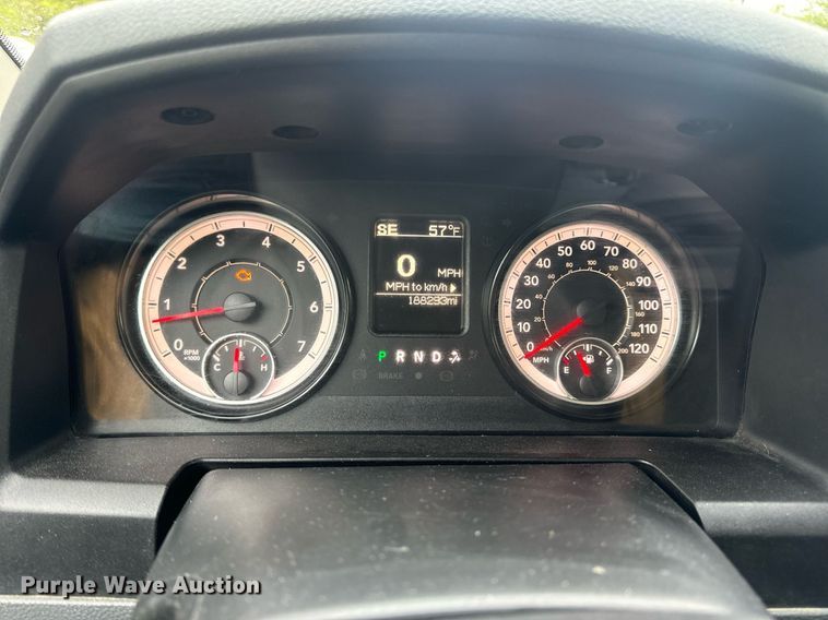 image for item EN4538 2017 Dodge Ram 1500 Quad Cab pickup truck