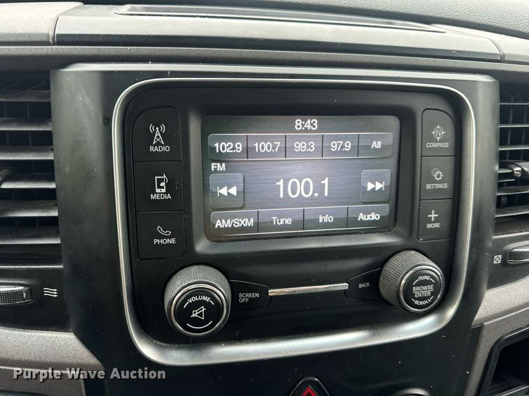 image for item EN4538 2017 Dodge Ram 1500 Quad Cab pickup truck