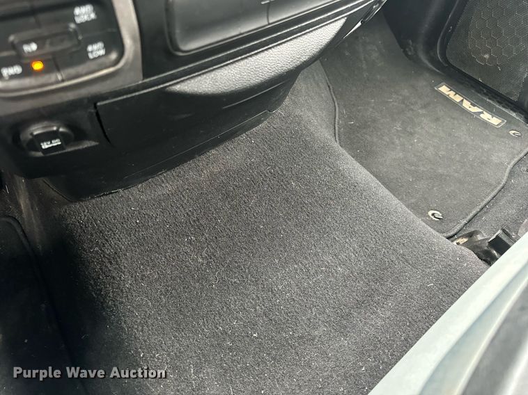 image for item EN4538 2017 Dodge Ram 1500 Quad Cab pickup truck