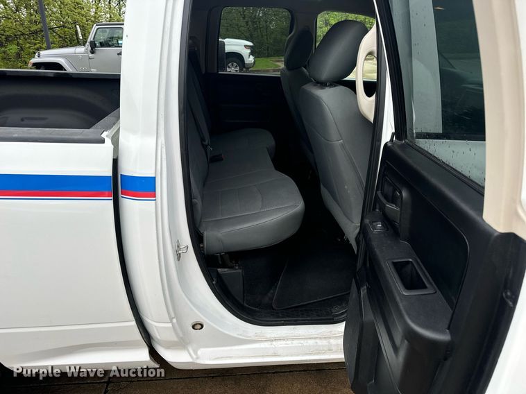 image for item EN4538 2017 Dodge Ram 1500 Quad Cab pickup truck