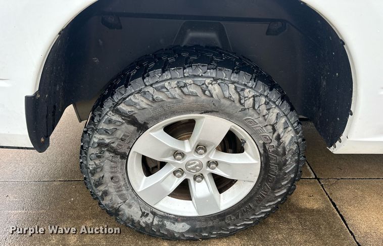 image for item EN4538 2017 Dodge Ram 1500 Quad Cab pickup truck