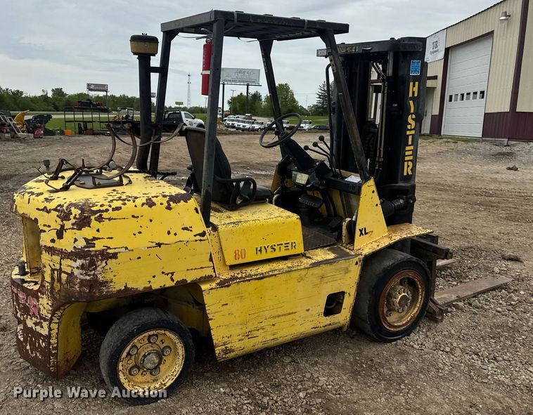 image for item EN5094 1996 Hyster H80XL forklift