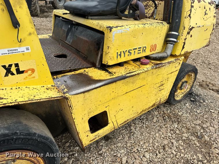 image for item EN5094 1996 Hyster H80XL forklift
