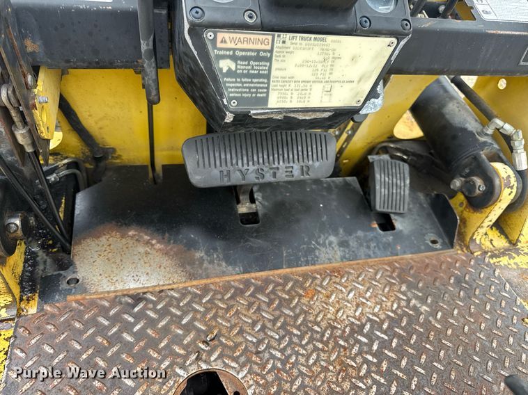image for item EN5094 1996 Hyster H80XL forklift