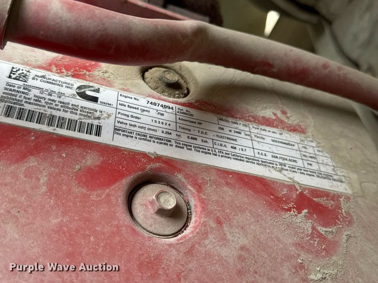 image for item EQ1423 2017 International 4300 box truck