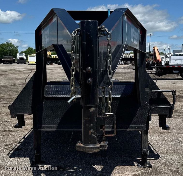 image for item EQ1461 2024 MP Custom Trailers Flatbed equipment trailer