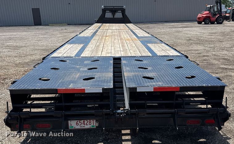image for item EQ1461 2024 MP Custom Trailers Flatbed equipment trailer