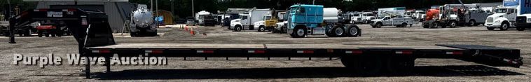 image for item EQ1461 2024 MP Custom Trailers Flatbed equipment trailer