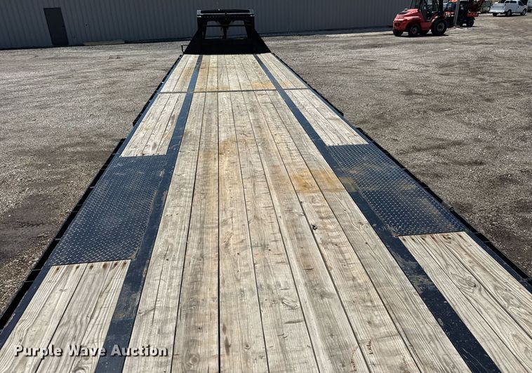 image for item EQ1461 2024 MP Custom Trailers Flatbed equipment trailer