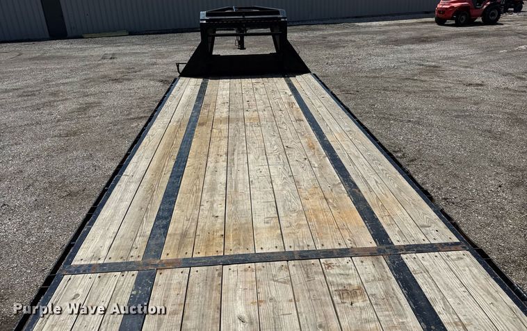 image for item EQ1461 2024 MP Custom Trailers Flatbed equipment trailer