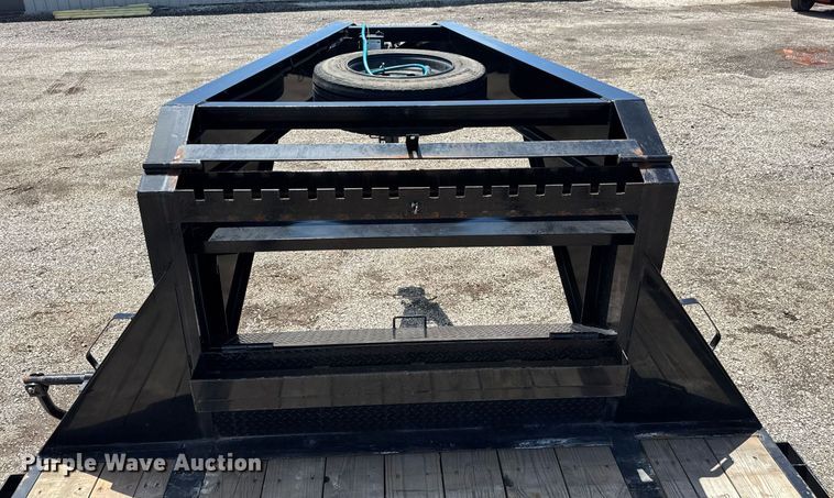 image for item EQ1461 2024 MP Custom Trailers Flatbed equipment trailer