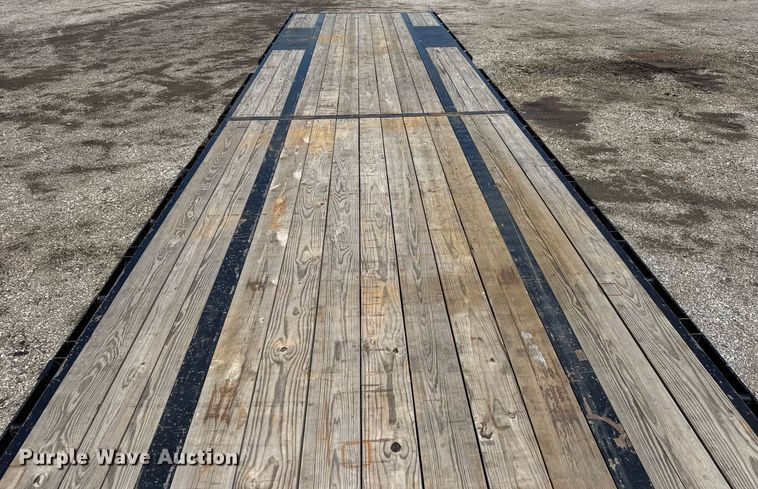 image for item EQ1461 2024 MP Custom Trailers Flatbed equipment trailer