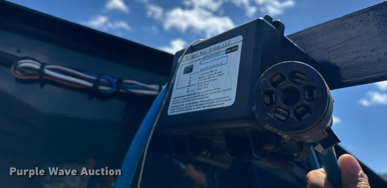 image for item EQ1461 2024 MP Custom Trailers Flatbed equipment trailer