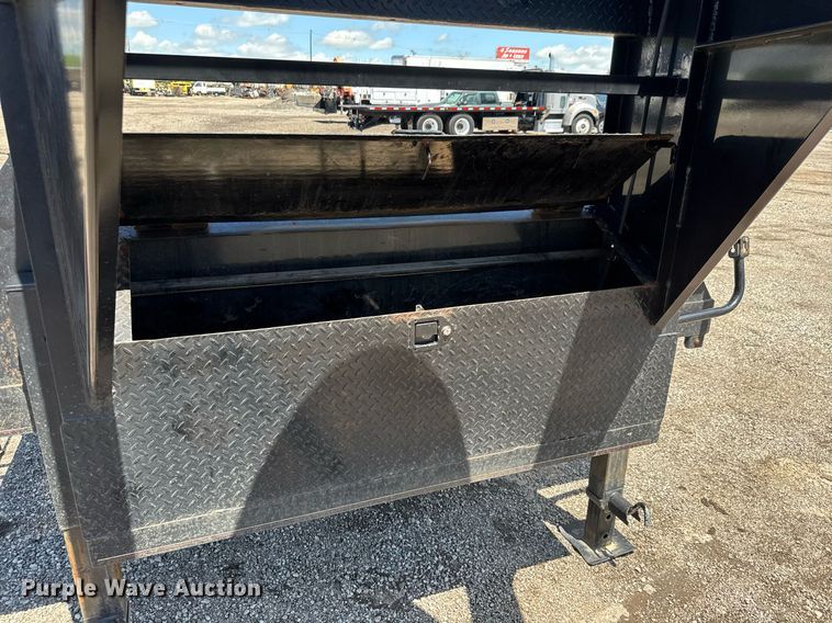 image for item EQ1461 2024 MP Custom Trailers Flatbed equipment trailer