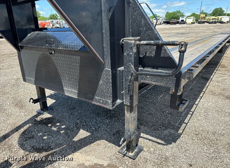 image for item EQ1461 2024 MP Custom Trailers Flatbed equipment trailer
