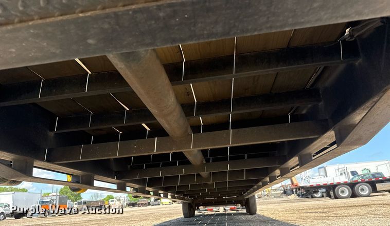 image for item EQ1461 2024 MP Custom Trailers Flatbed equipment trailer