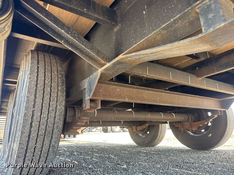 image for item EQ1461 2024 MP Custom Trailers Flatbed equipment trailer