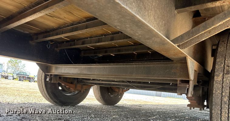 image for item EQ1461 2024 MP Custom Trailers Flatbed equipment trailer