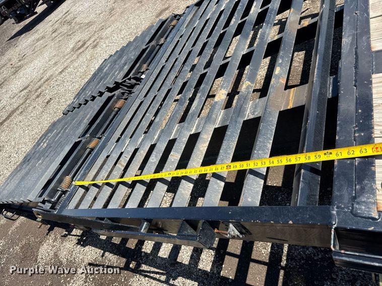 image for item EQ1461 2024 MP Custom Trailers Flatbed equipment trailer