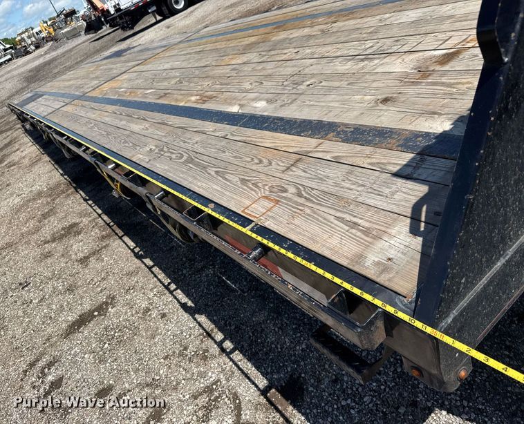 image for item EQ1461 2024 MP Custom Trailers Flatbed equipment trailer
