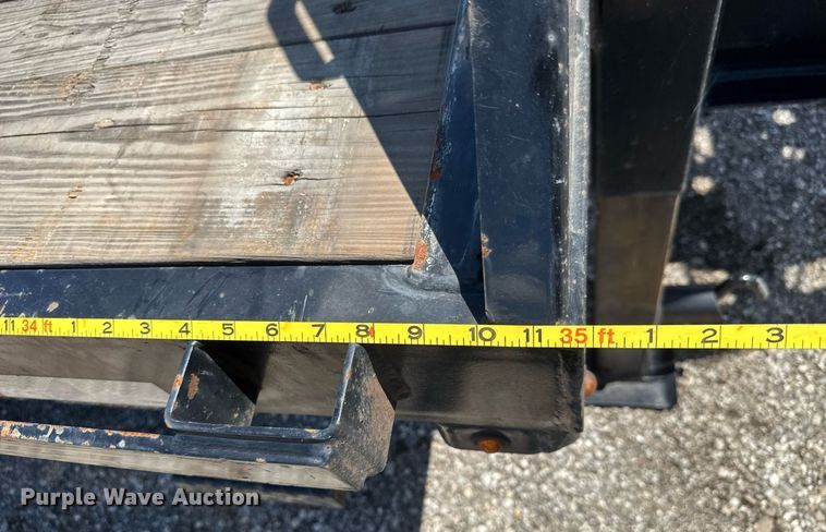 image for item EQ1461 2024 MP Custom Trailers Flatbed equipment trailer