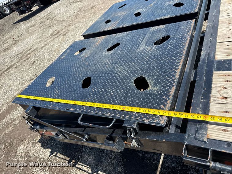 image for item EQ1461 2024 MP Custom Trailers Flatbed equipment trailer