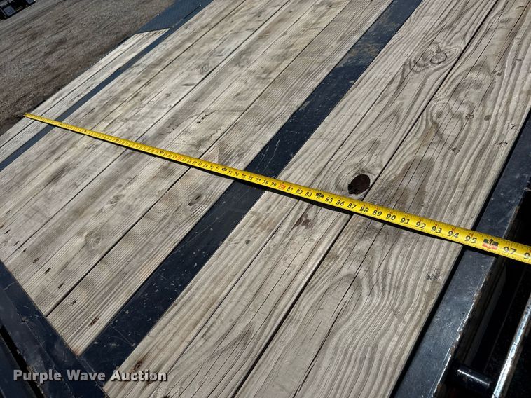 image for item EQ1461 2024 MP Custom Trailers Flatbed equipment trailer