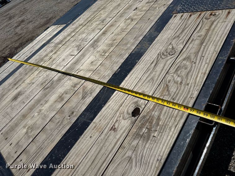 image for item EQ1461 2024 MP Custom Trailers Flatbed equipment trailer