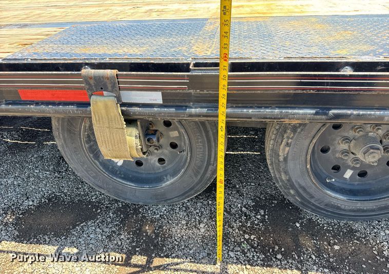 image for item EQ1461 2024 MP Custom Trailers Flatbed equipment trailer