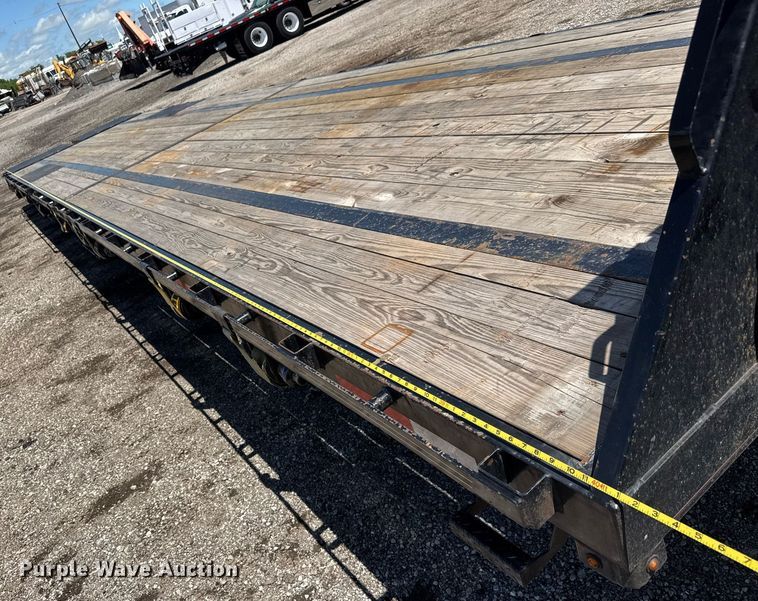image for item EQ1461 2024 MP Custom Trailers Flatbed equipment trailer