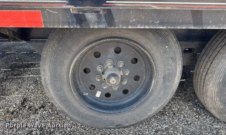 image for item EQ1461 2024 MP Custom Trailers Flatbed equipment trailer