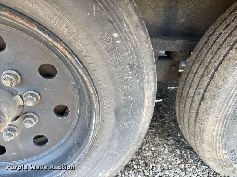 image for item EQ1461 2024 MP Custom Trailers Flatbed equipment trailer