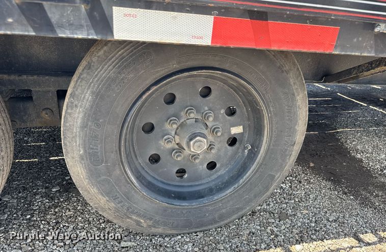 image for item EQ1461 2024 MP Custom Trailers Flatbed equipment trailer