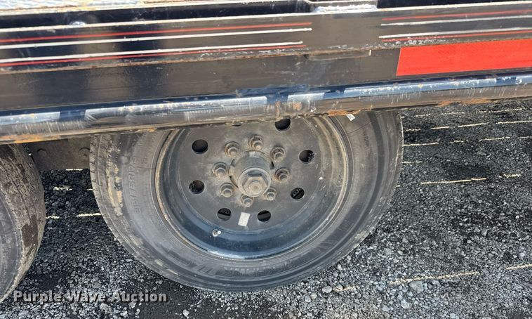 image for item EQ1461 2024 MP Custom Trailers Flatbed equipment trailer