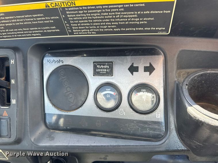 image for item EQ1466 2010 Kubota RTV900 utility vehicle