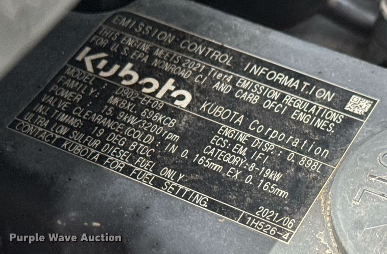 image for item EQ1467 2015 Kubota RTV-X900 utility vehicle