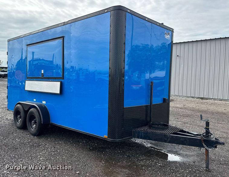 image for item EQ1472 2023 Quality Cargo 7x16TA3 food trailer 