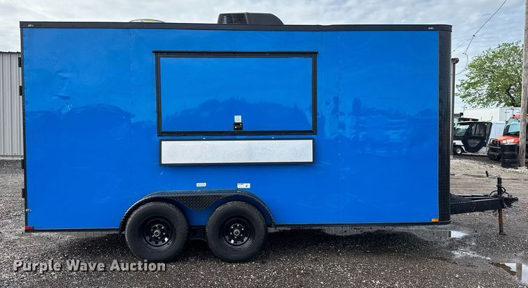 image for item EQ1472 2023 Quality Cargo 7x16TA3 food trailer 